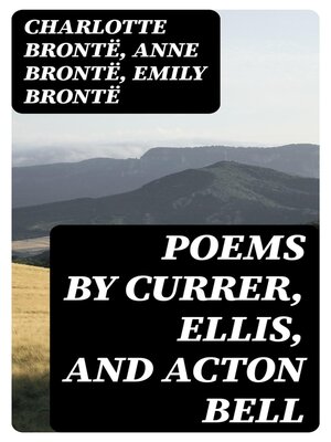 cover image of Poems by Currer, Ellis, and Acton Bell